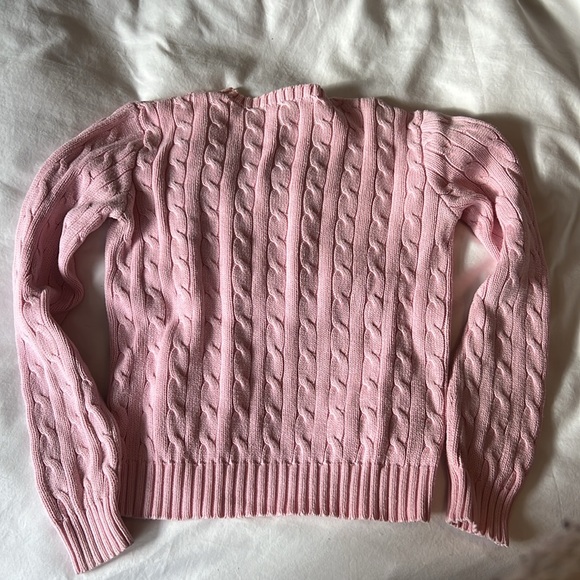 POLO RALPH LAUREN PINK SWEATER - Picture 4 of 4